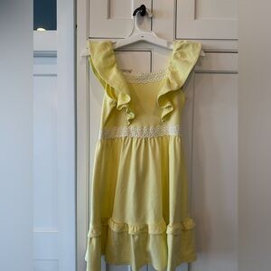 Janie and Jack Sunny Yellow Dress